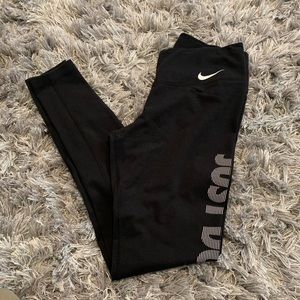 NIKE JUST DO IT PRINT LEGGINGS